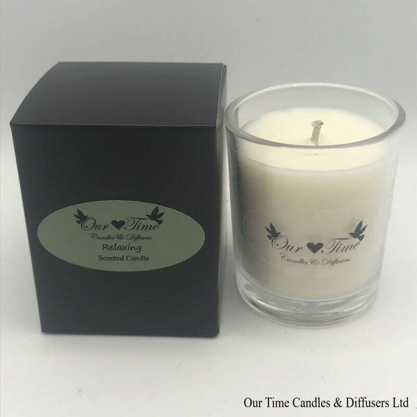 Small Wax Filled Candle - Relaxing