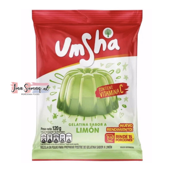 Gelatina Limon, 120 gram