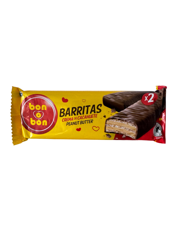 Barritas crema de Cacahuete