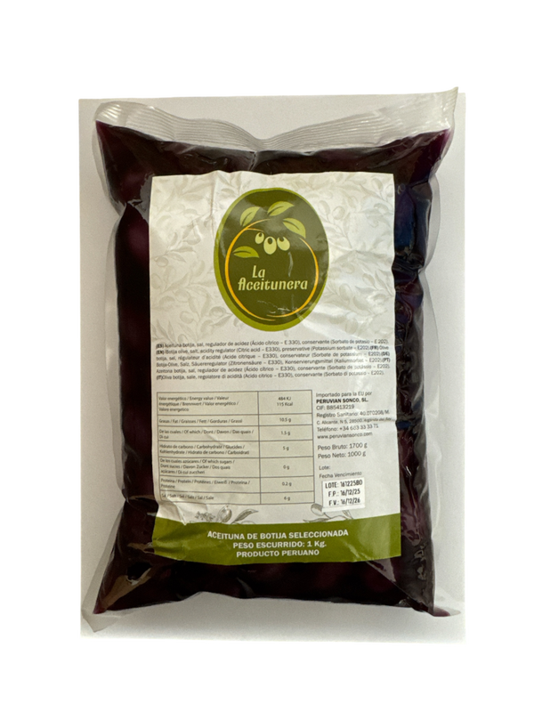 Aceitunas Botija, 1700 gram