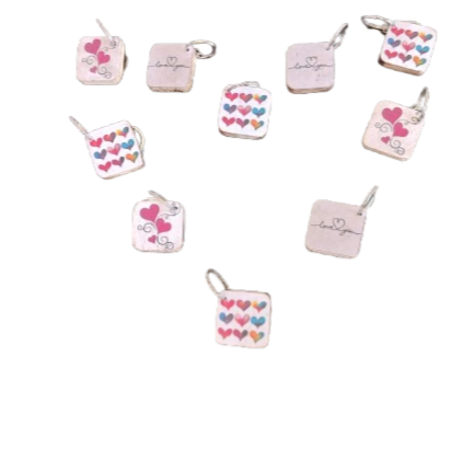 Valentijnssleutelhanger Flora Memento