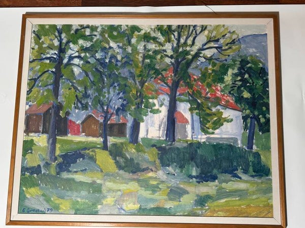 Maleri av Erlend Grøstad