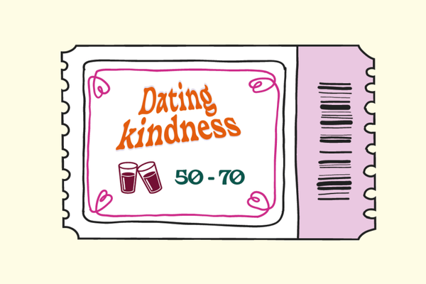 Ticket B - Dating Kindness Queer Editie 50 - 70 jaar