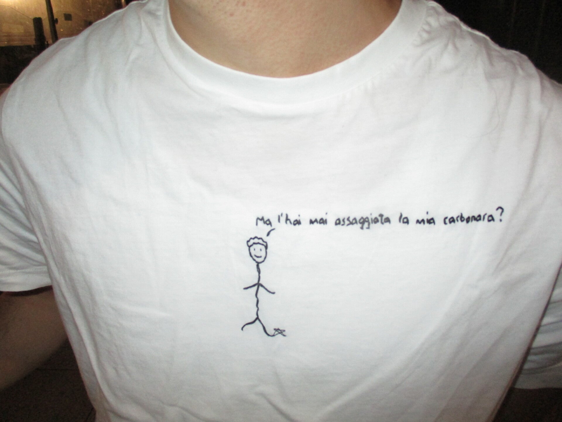 ma tu l'hai mai assaggiata la mia carbonara?