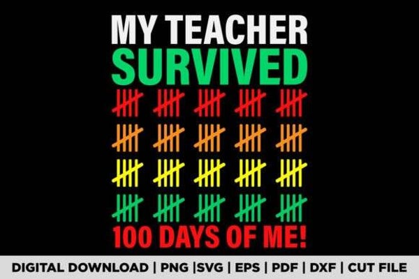 100 days of school