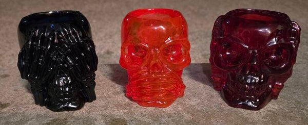 Speak No Evil, Hear No Evil, See No Evil Skulls