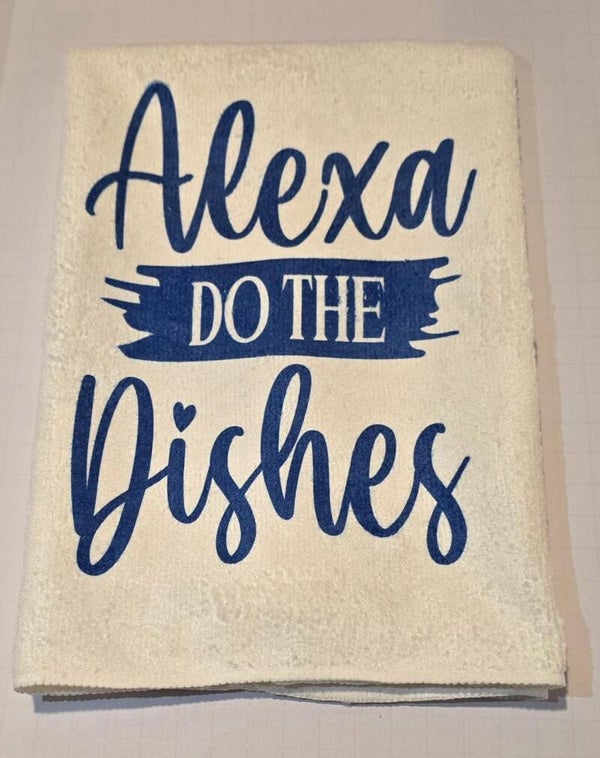 Alexa do the dishes