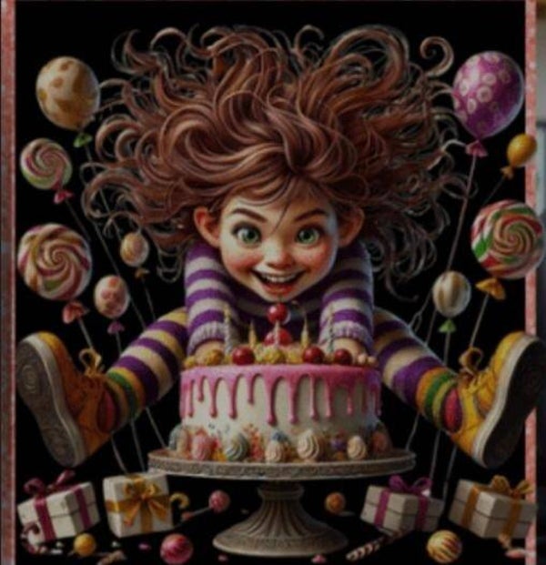 Crazy Birthday Girl