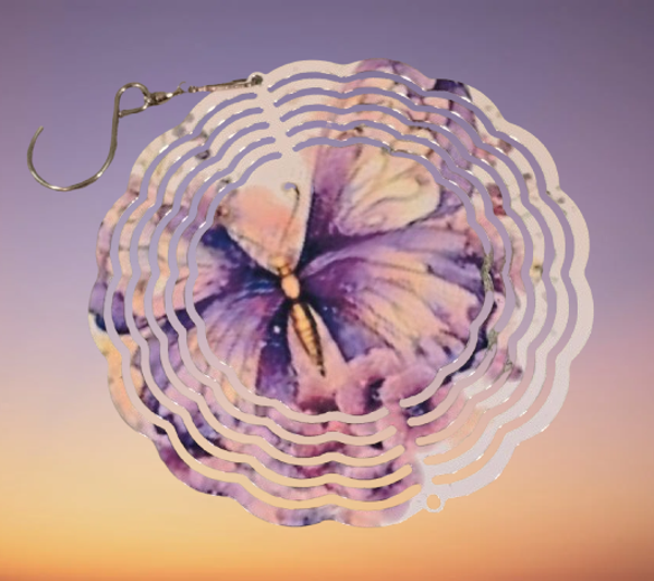 6 x 6 butterfly wind spinner