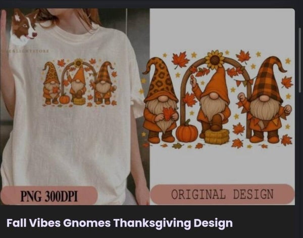 Fall vibes gnomes