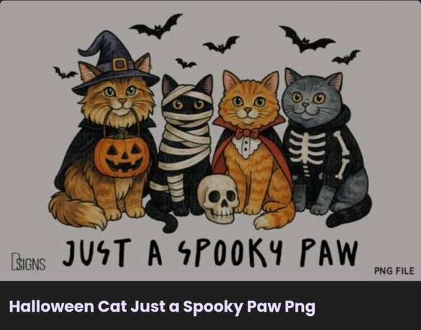 Just a spooky paw