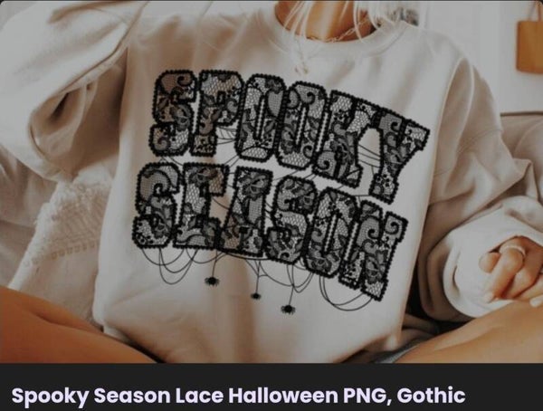 Spooky Season Lace