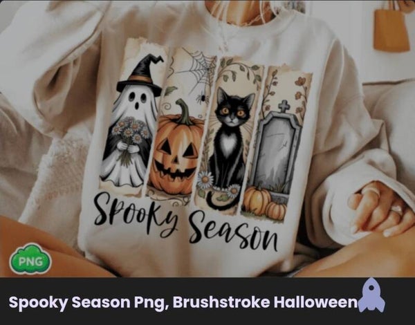 Spooky season vintage