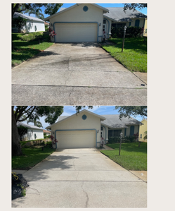 Driveway Pressure Washing