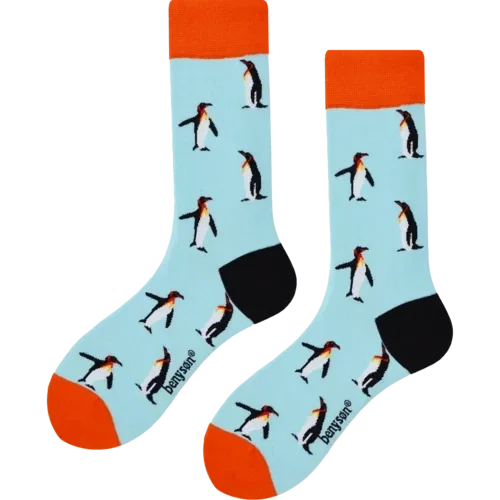 BENYSON® Organisch Katoenen Sokken 043 'Pinguïn"