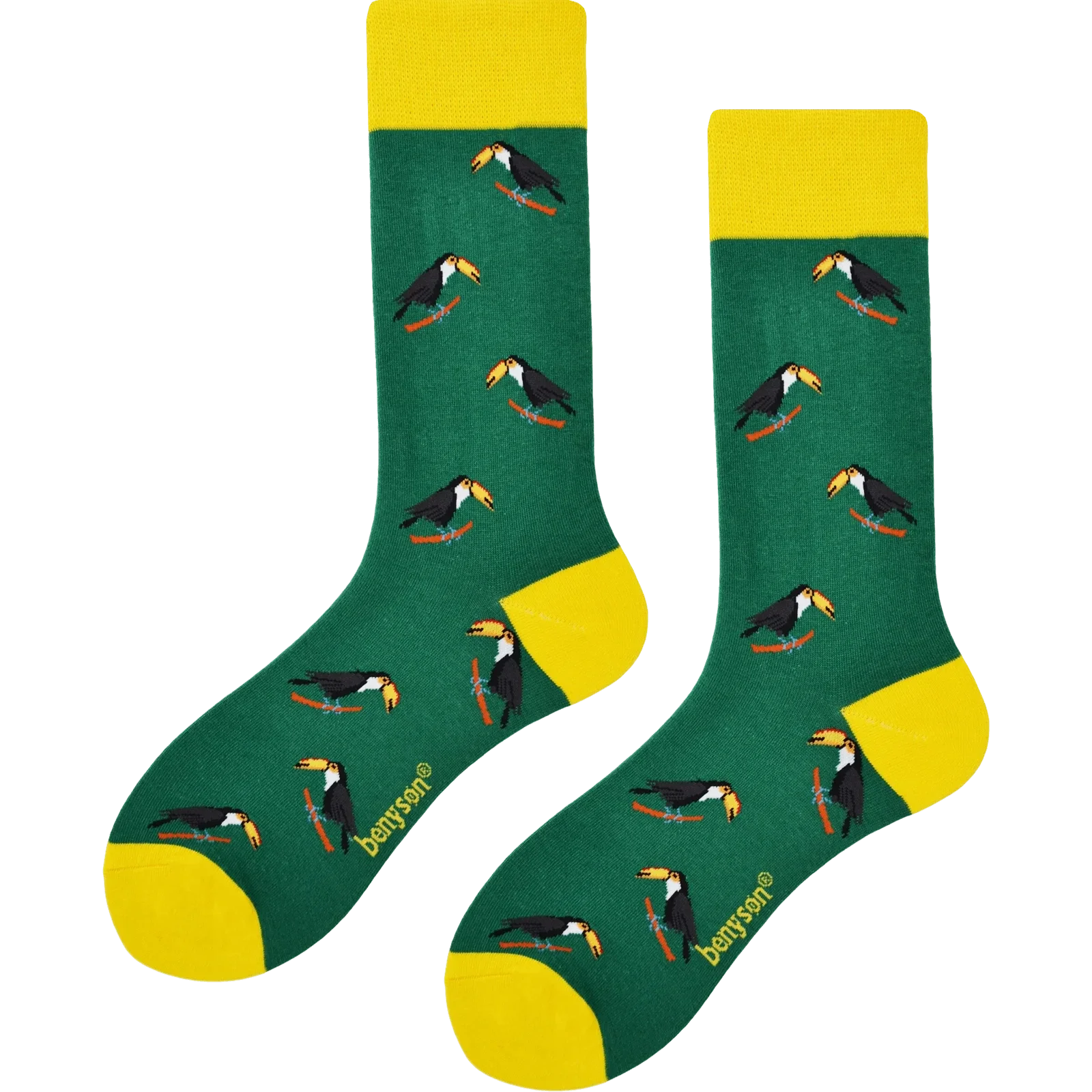 BENYSON® Organisch Katoenen Sokken 046 'Toekan"