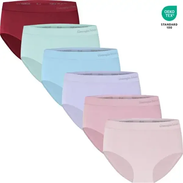 GIANVAGLIA® Deluxe 3011 Dames Naadloze Microfiber Taille Slips