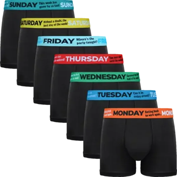 GIANVAGLIA® Deluxe 7-Pack GVG-5068 Heren Katoenen Boxershort
