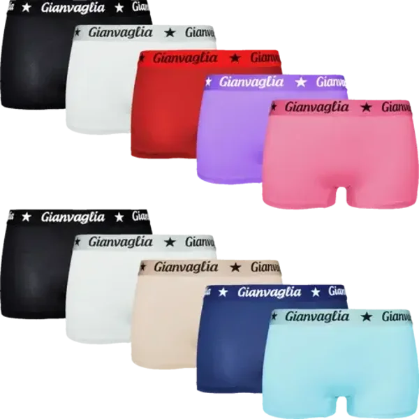 GIANVAGLIA® Deluxe GVG-8037 Dames Katoenen Boxershort M-XXL