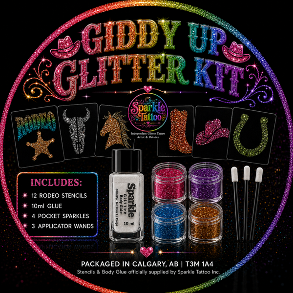 Giddy Up Glitter Kit - Stampede Ready!