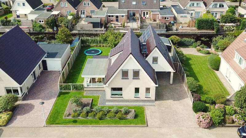 Hoogte fotografie met drone