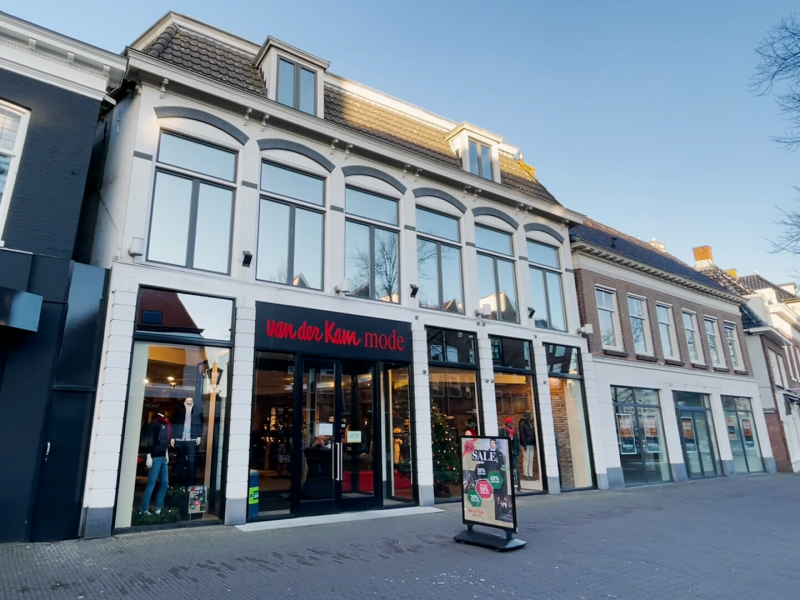 Kledingwinkel in heerenveen aan de lindegracht van der kam mode 