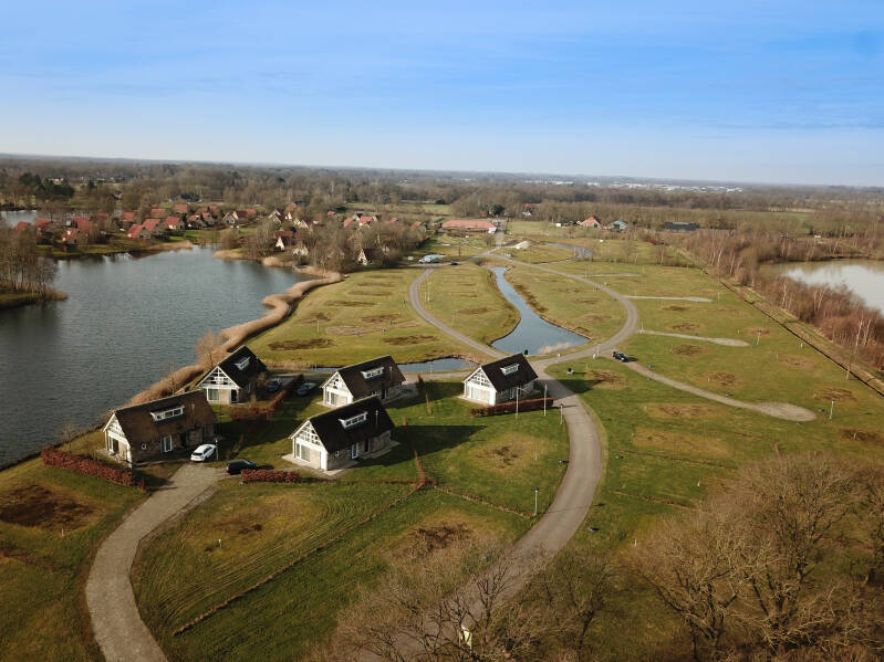 Villapark Akenveen gemaakt met de drone