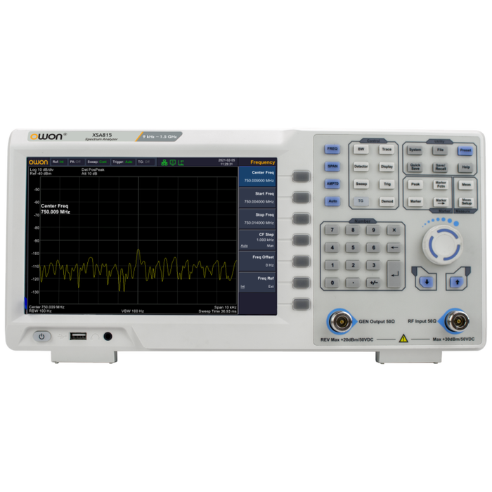 OWON XSA815 spectrum analyser