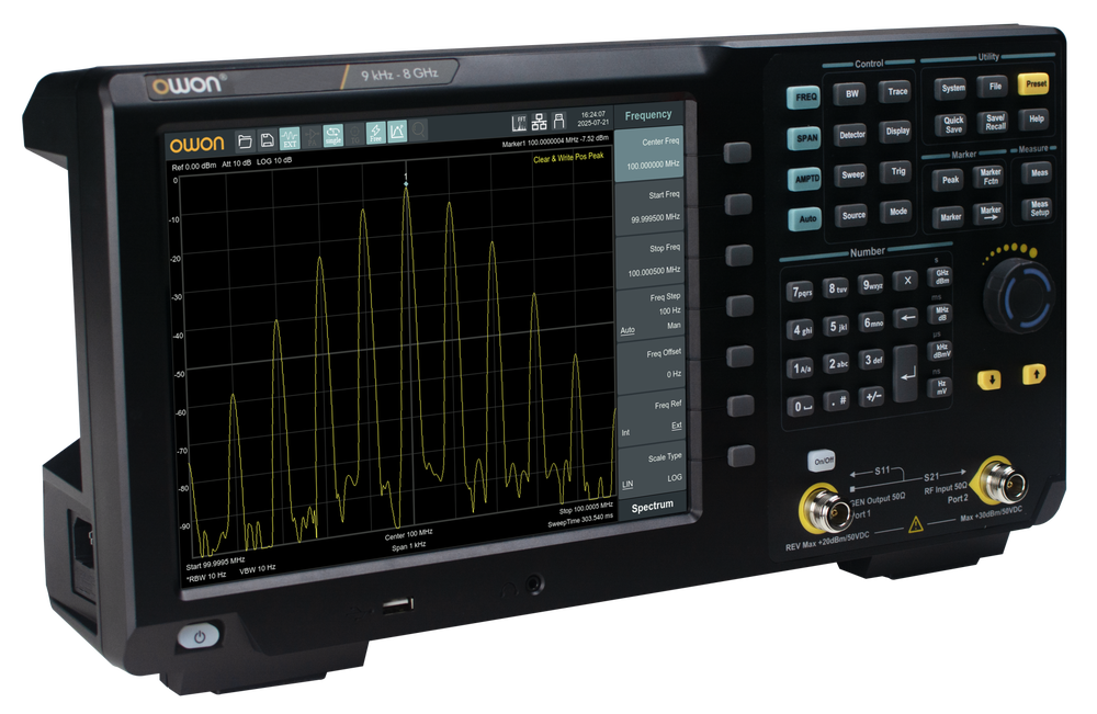 OWON XSA3000-R series real-time spectrum analyser