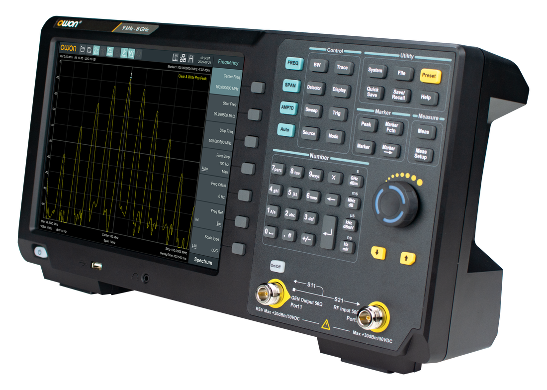 OWON XSA3000-R series real-time spectrum analyser