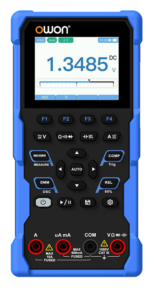 OWON HDS100 Series Handheld Oscilloscope Multimeter