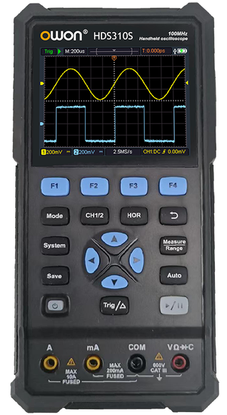 OWON HDS300 series 3-in-1 handheld oscilloscope (HDS320S)