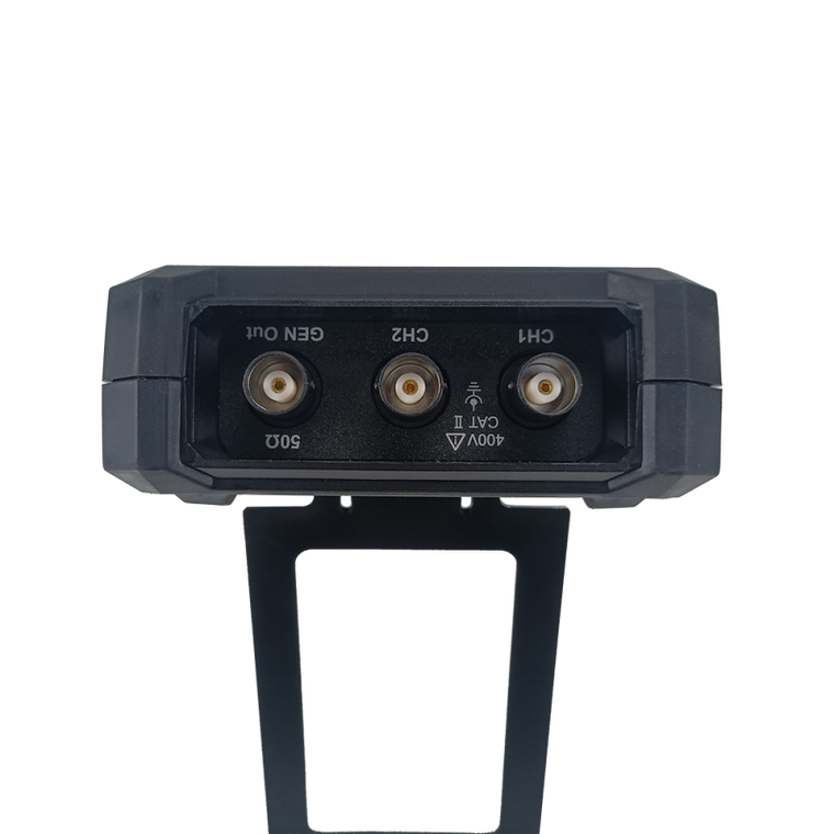 OWON HDS300 series top with BNC inputs