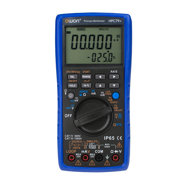 OWON HPC79+ 6000 Counts Process DC Voltage & Current/Resistance/Frequency/Thermocouple/Thermal resistor Multimeter