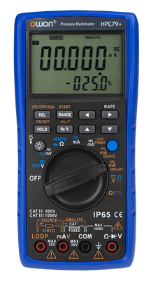 Process meters / calibrators representative OWON product