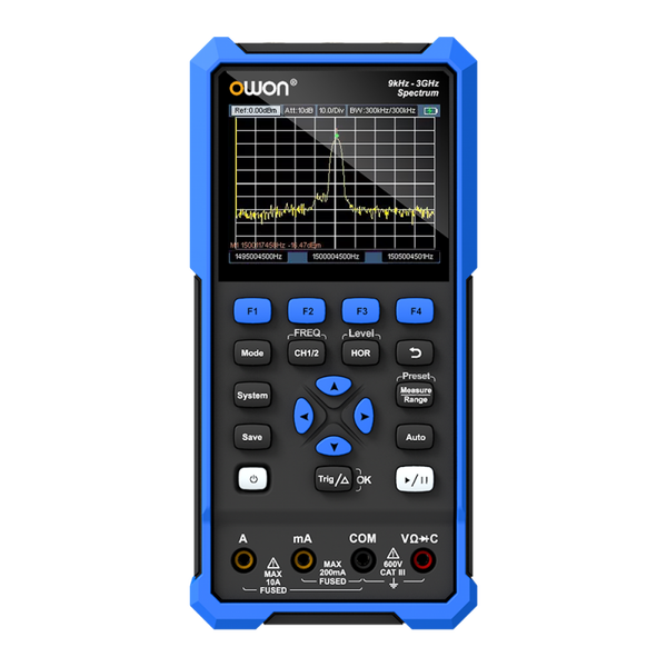 OWON HSA2307 All-in-One: SpectrumAnalyzer + Oscilloscope + Multimeter