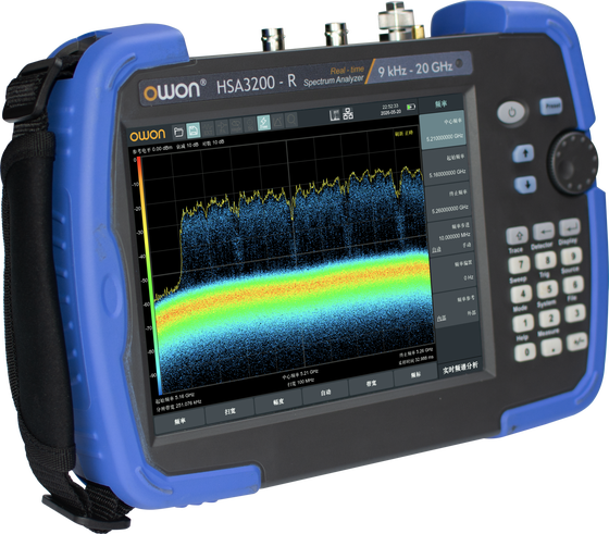 OWON HSA3200-R handheld real-time spectrum analyser