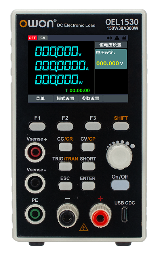 OWON OEL15/30/60 series DC electronic load