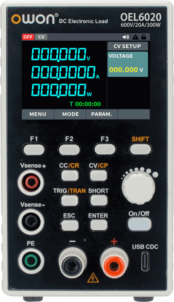 OWON OEL6020 programmable DC electronic load