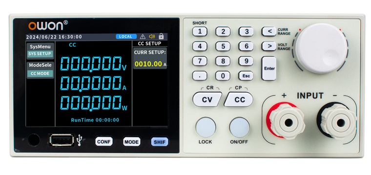 OWON OEL85 series — DC Electronic Loads