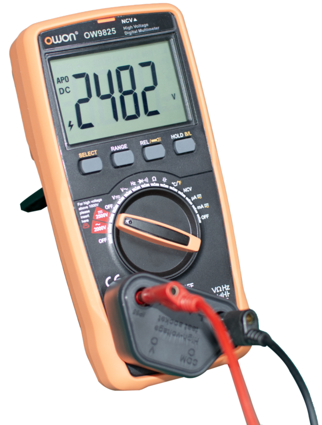 True-RMS · NCV · backlit display