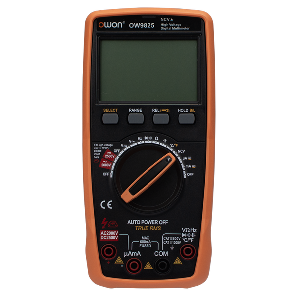 OWON OW9800 Series High-Voltage Handheld Multimeter