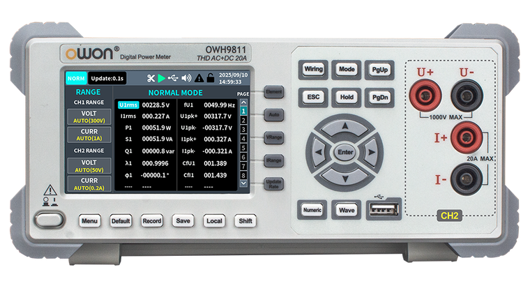 OWON OWH9800 series — Power Meters