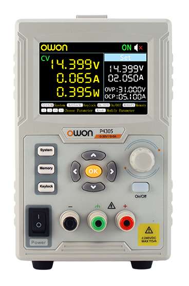 OWON programmable DC power supply