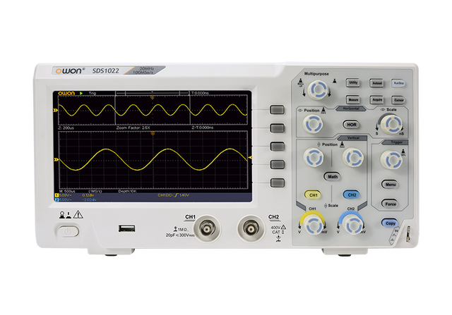 OWON SDS1000 series oscilloscope