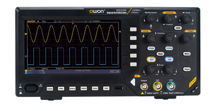 OWON SDS210(S) 100 MHz 2-channel digital oscilloscope
