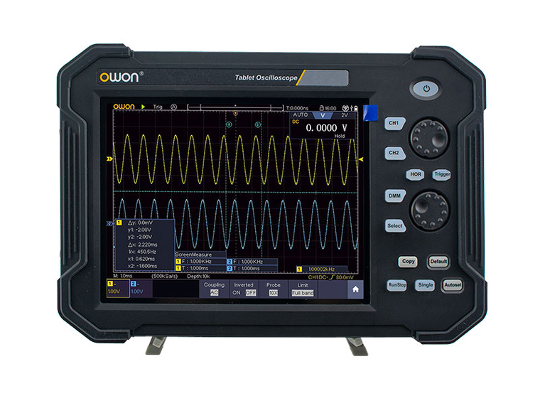 OWON TAO3072 70 MHz 2-channel tablet oscilloscope