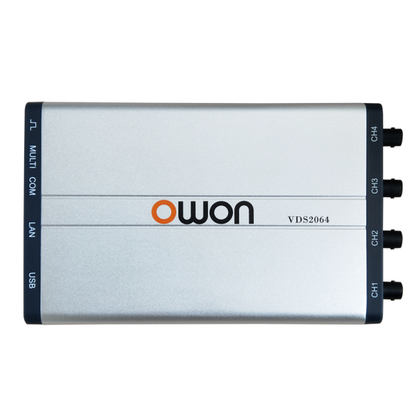 OWON VDS2064 4CH 60MHz 1GSa/s 40V (PK - PK) PC Oscilloscope