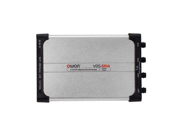 OWON VDS6104 100 MHz 4-channel USB PC oscilloscope