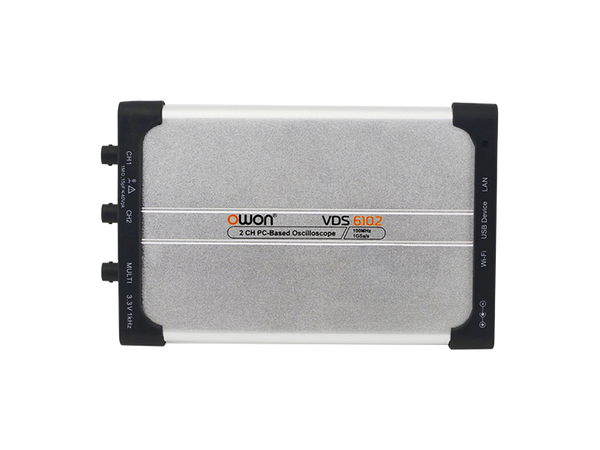 OWON VDS6102 2CH 100MHz 8bit Virtual Oscilloscope